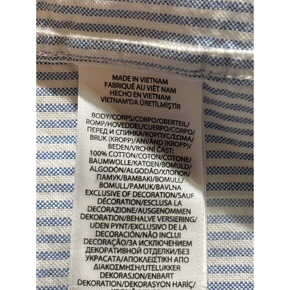 Polo Ralph Lauren Youth Teen Size XL Color Block Striped Short Sleeve Polo Shirt - Picture 4 of 11